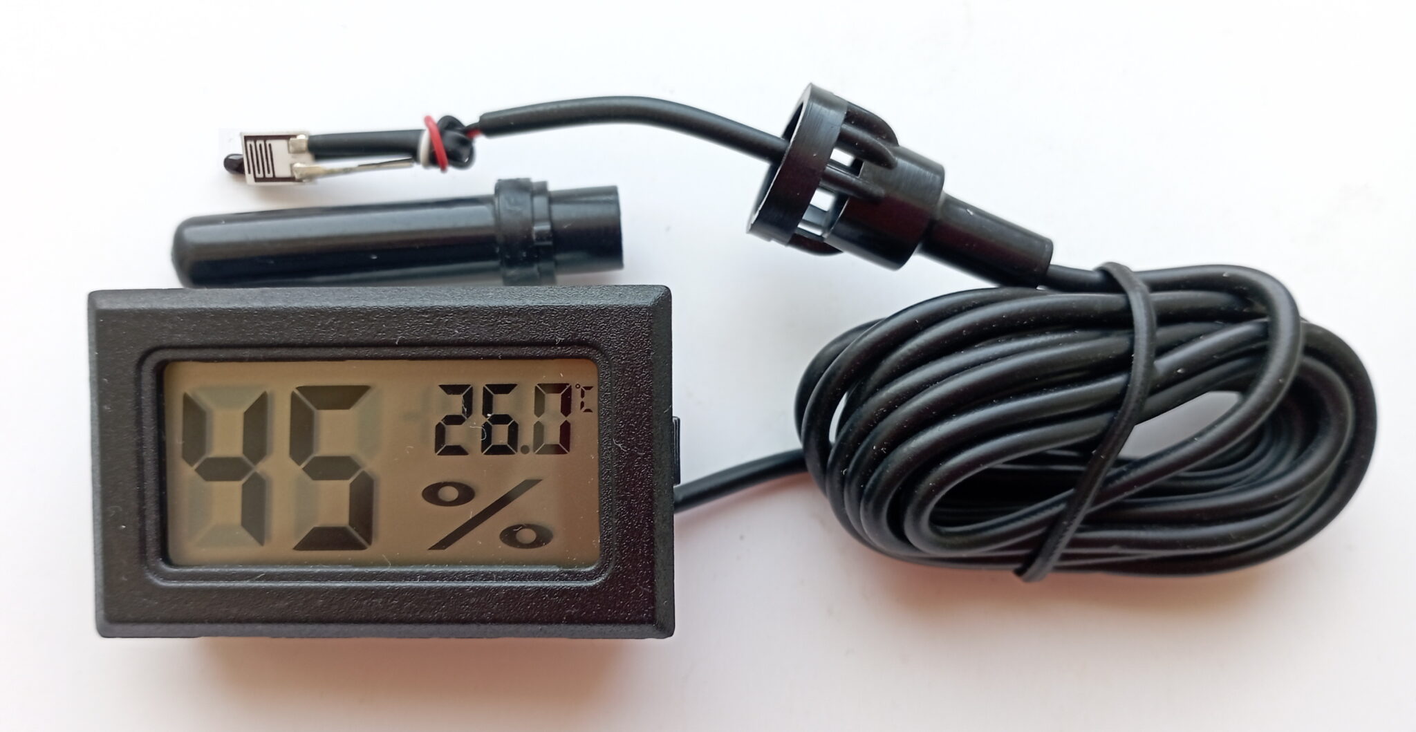 Цифровой мини-датчик температуры и влажности с ЖК-дисплеем